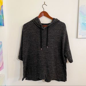 EUC CALIA Women's Heather Short Sleeve Hoodie XL